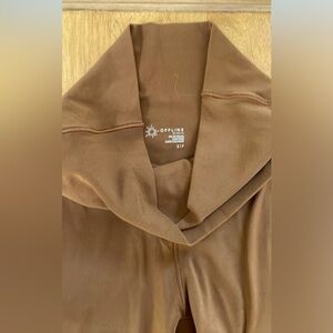 OFFLINE By Aerie Real Me High Waisted Crossover Flare Legging size small